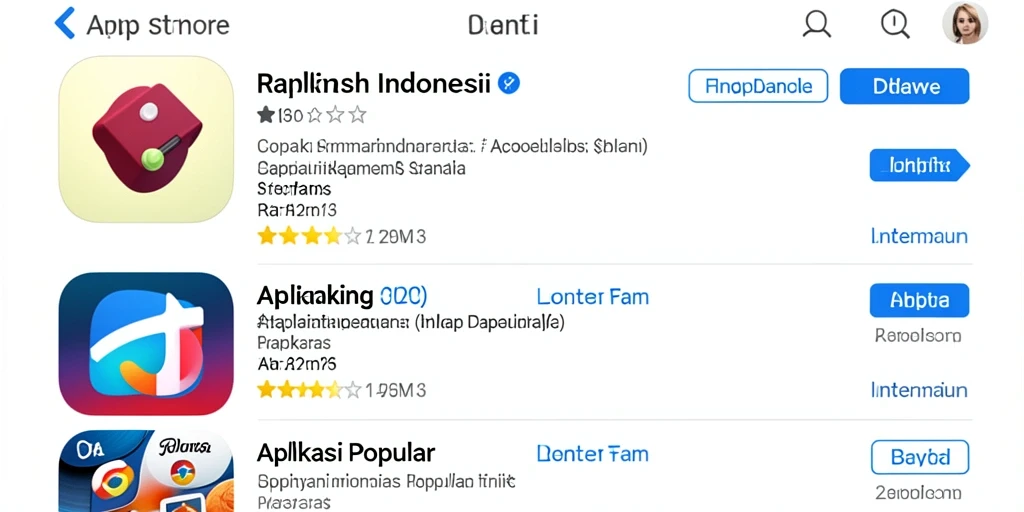 Tampilan awal aplikasi yang menarik dan user-friendly.
