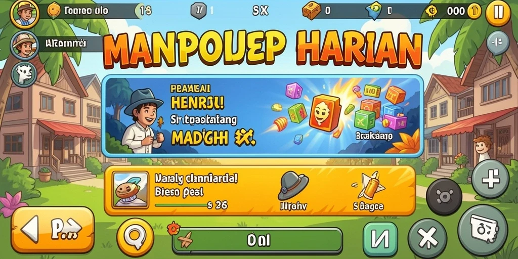 Tampilan antarmuka yang sederhana dan menarik.